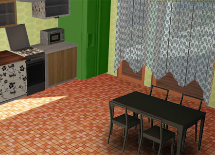 Гра 3D декорування кухні