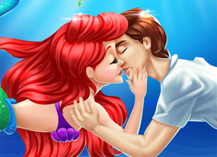 Гра Поцілунки Аріель і Еріка