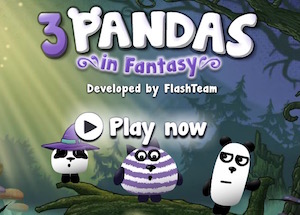 Гра 3 панди в Фантазії
