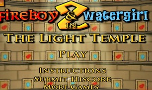 Гра Вогонь і Вода 2 в Храмі Світу - грати онлайн безкоштовно