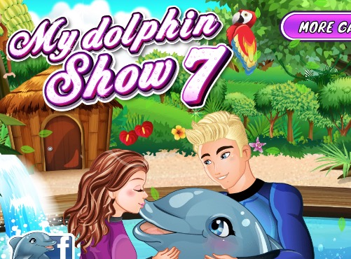 Гра Шоу дельфінів 7 для дівчаток (Виступає дельфін 7) - грати онлайн безкоштовно