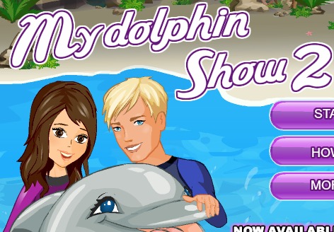Гра Виступає дельфін 2 для дівчаток - грати онлайн безкоштовно