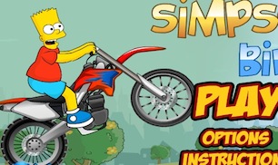Гра Сімпсони 2: катання на мотоциклі