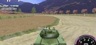 Гра Гонки на танках в пустелі - грати онлайн безкоштовно для хлопчиків