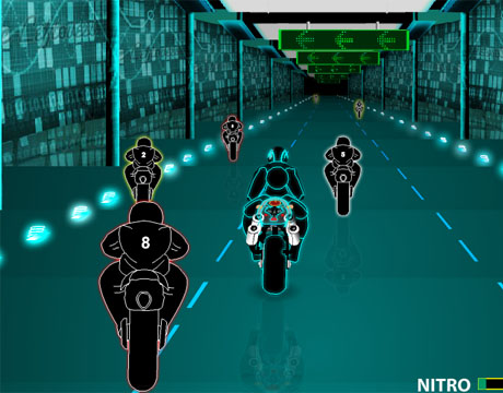 Гра Гонки на мотоциклах на двох - грати онлайн безкоштовно