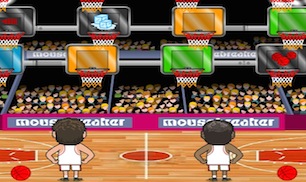 Гра Баскетбол на двох - грати онлайн безкоштовно