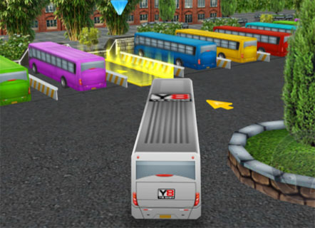 Тривимірна гра парковка автобуса
