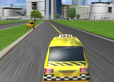 Гра 3D гонки на таксі