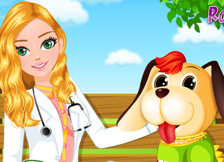 Гра Лікарня для тварин: лікування цуценя