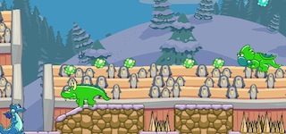 Гра Дракон проти динозаврів