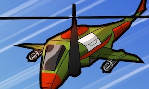 Гра Леталка стрілялка з вертольотом - грати онлайн безкоштовно