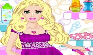 Ігри Вагітна Барбі для дівчаток Барбі скоро народжує онлайн
