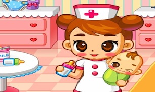 Гра Лікарня для вагітних для дівчаток - грати в пологи онлайн безкоштовно