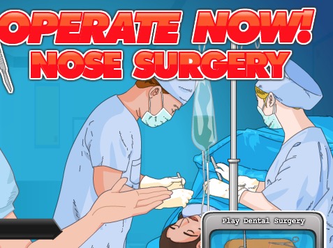 Гра Операція на носі